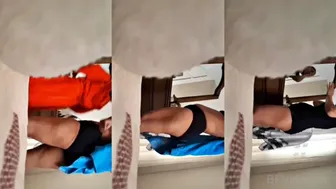 Bhabhi Changing Saree Caught On Hidden Cam In Bedroom Viral