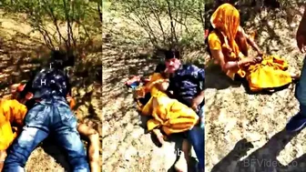 Desi Lovers Fucking Wildly Outdoors Caught By Villagers