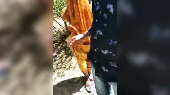 Desi Lovers Fucking Wildly Outdoors Caught By Villagers