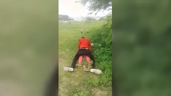 Desi Lovers Banging Chut Missionary Caught In Roadside Field