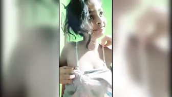 Cute Desi Girl Teasing Big Boobs In Salwar Kameez For Lover