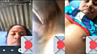 Horny Bhabhi Flashing Juicy Boobs To Lover In Village Haveli