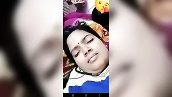 Desi Bhabhi Flashing Tits And Pussy On Naughty Video Call