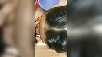 Bhabhi Slurping Bf's Dick In Steamy Bathroom Shower Fun