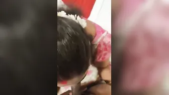 Tamil Housewife Gulping Lover's Cum In Cheap Hotel Bed Romp