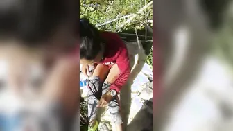 Sexy Desi Randi Riding Cock Hard In Open Village Fields