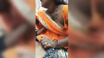 Desi Village Randi Sucking Cock Hungrily Outdoors In Dirt