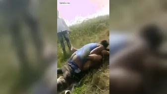 Local Randi Spreading Wide For Rough Outdoor Fucking Session