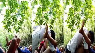 Bihari Babe Spreading Legs For Steamy Outdoor Sex Mms Thrill