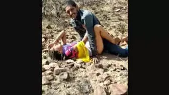 Village Randi Drilled Deep By Boy And Buddy Filming Outdoor Fun