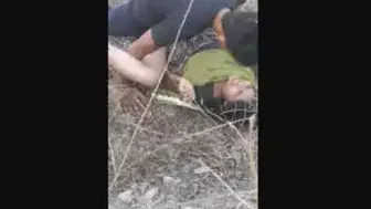 Village Randi Grinding Hips On Young Cock In Outdoor Bliss