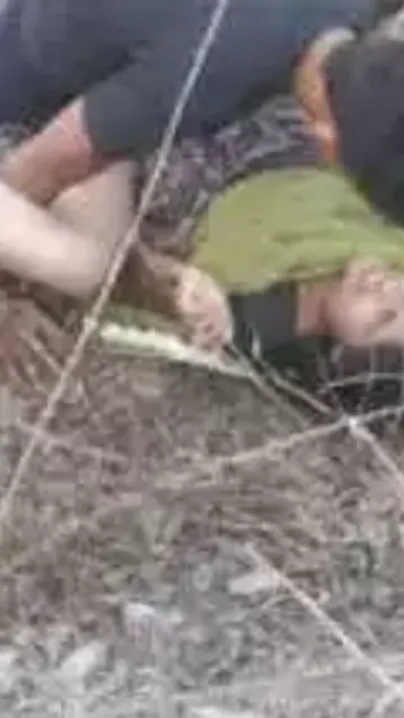 Village Randi Grinding Hips On Young Cock In Outdoor Bliss