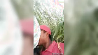 Local Randi Screaming As Fucked Hard Outdoors By Locals