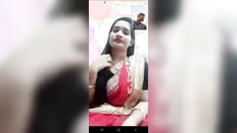 Ex-Gf Stripping Saree Live While Masturbating Alone