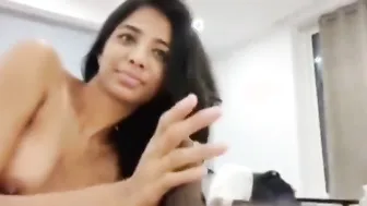 Young Escort Sucking Hairy Client’s Thick Desi Dick