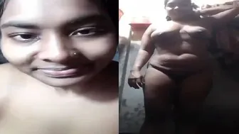 Bengali Wife Stripping Nude Before Bath In Bathroom