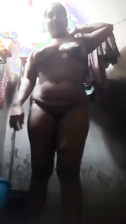 Bengali Wife Stripping Nude Before Bath In Bathroom
