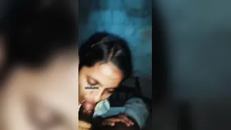 Slim Girl Sucks Cock Then Takes Rough Pussy-Fucking