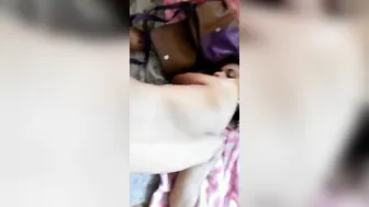 Beautiful Girl Bent Over Couch Taking Dick In Doggy Position