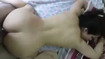 Hot GF Bent Like Mare And Drilled Doggy Style