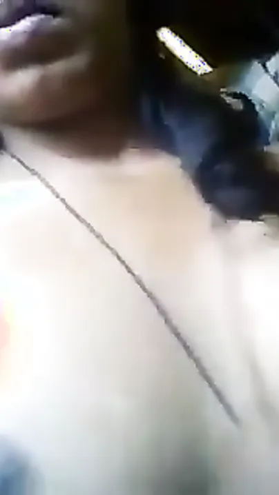 Indian Girl Fondling Big Boobs While Rubbing Wet Pussy Slow