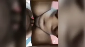 Riding Bare Cock Till Condom Bursts Inside Gile Chut