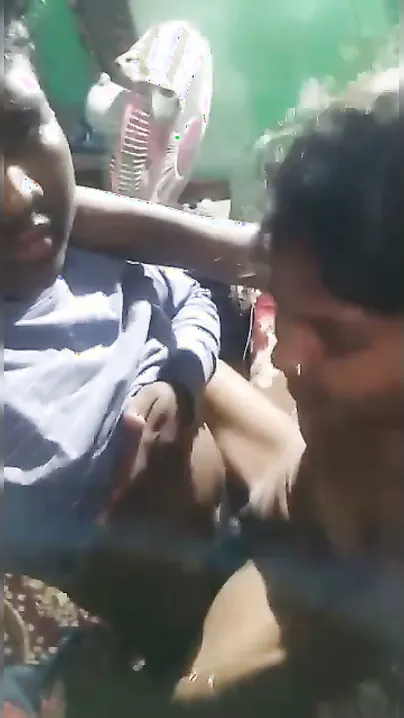 Couple Whispers Sweet Nothings While Slowly Grinding Hips Under Thin Dhoti