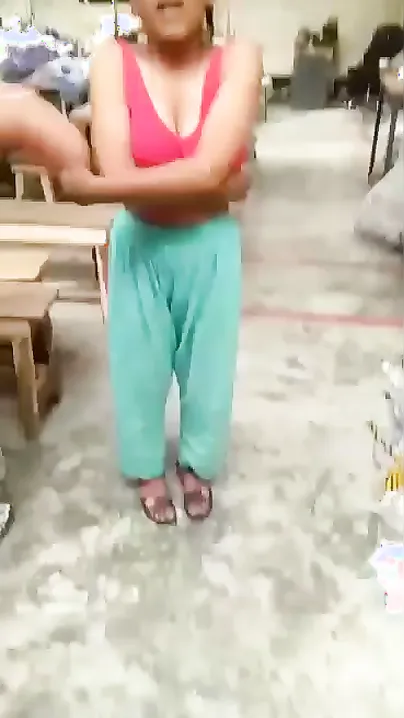 Factory Girl Pinned Against Sewing Machine Getting Fucked Raw Mid-Shift