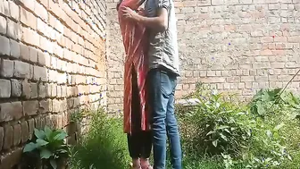 Hot Bhabhi Bent Over And Nailed By Villager Behind Her House
