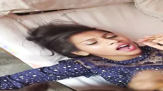Wife Spreads Juicy Pussy Lips Wide Before Husband Rams His Thick Dick