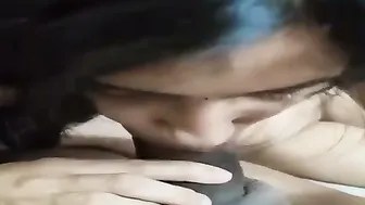 Cute Ladki Ne Pyar Se Lund Chuske Uski Sawari Ki Rooftop Pe