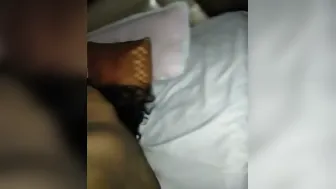 Squeezing Her Big Boobs While Hubby Drills Her Dripping Chut