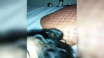 Squeezing Her Big Boobs While Hubby Drills Her Dripping Chut