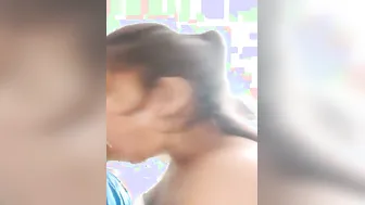 Boyfriend’s Cock Sucked Deep Before GF Rides Him Bareback