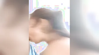 Boyfriend’s Cock Sucked Deep Before GF Rides Him Bareback