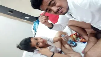 Oyo Hotel Room Soaked As Boyfriend Jams GF All Night