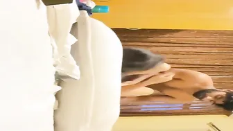 Hotel Room Sex Turns Messy As GF Rides Boyfriend Nonstop