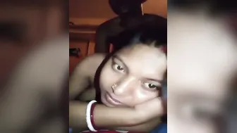 Sexy Bengali Boudi Bent Over Taking Brutal Backdoor Pounding