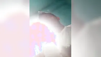 Beautiful Gf’s Pink Hairy Cunt Rubbing Against Boyfriend’s Jeans