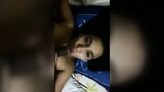 Wife Sucking Husband's Cock Before Getting Fucked Raw