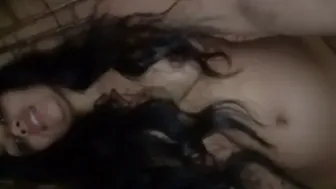 GF Straddles Boyfriend’s Lap And Fucks Him Hard