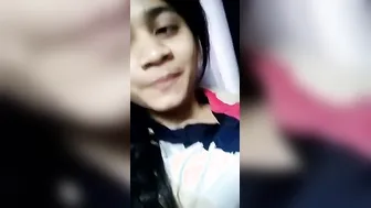 Watching This Sweet Girl Finger Her Pussy And Ass At Home After Dinner