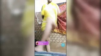 Hostel Girl Spreading Legs Wide Showing Pink Pussy To Secret Cam