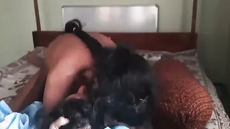 Horny Bengali Couple Grinding Naked On Bed With Loud Moans