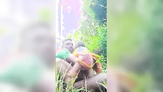 Sucked Bhabhi’s Tits In Field Then Fucked Her Hard On Haystack