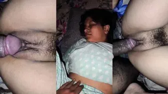 Chikni Chut Wali Bhabhi Ko Neend Se Utha Ke Devar Ne Choda Raat Ko