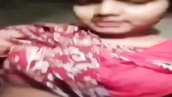 Village Girl Flashing Small Pink Nipples Near Wheat Field