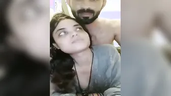Early Morning Creampie As Boyfriend Plows Gf From Behind