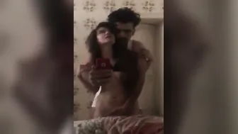 Paki Couple Grinding Hot Bodies In Steamy Bathroom Mirror Selfie