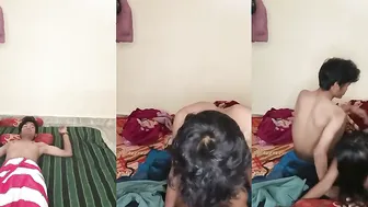 Desi Bf Made Gf Sit On His Lap And Filled Her Tight Pussy With Cum